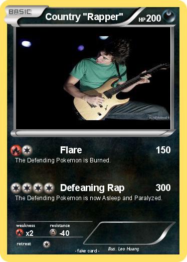 Pokemon Country "Rapper"
