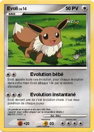 Pokemon Evoli