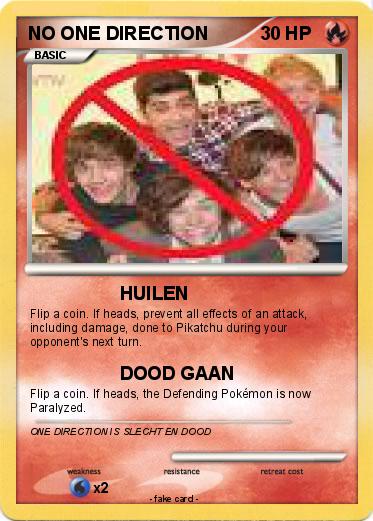 Pokemon NO ONE DIRECTION
