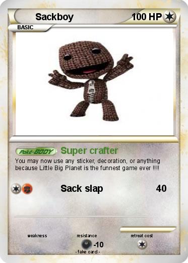 Pokemon Sackboy