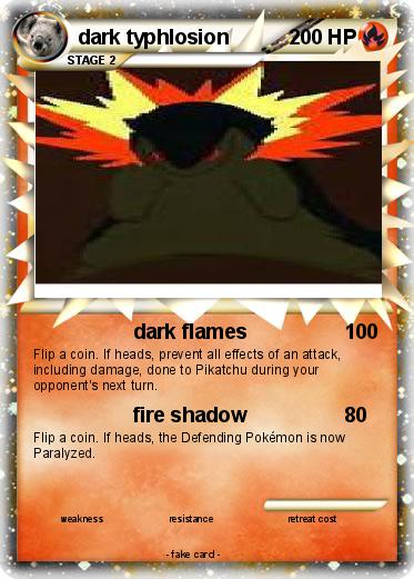 Pokemon dark typhlosion