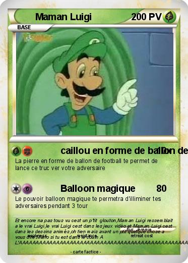Pokemon Maman Luigi