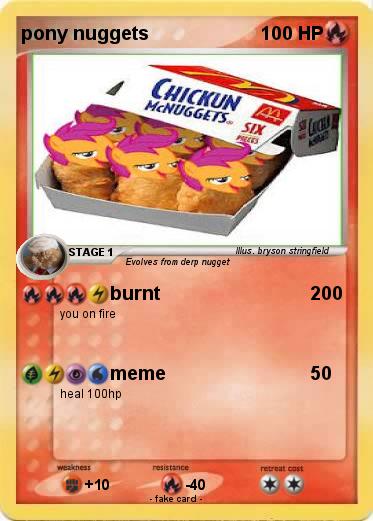 Pokemon pony nuggets