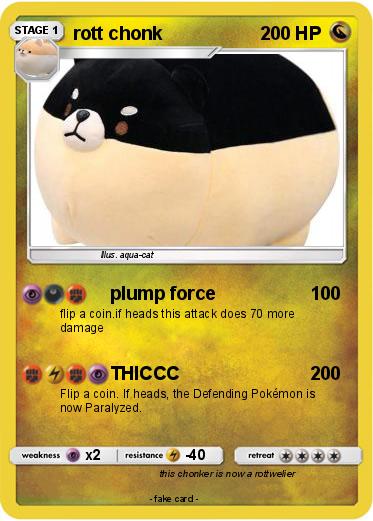 Pokemon rott chonk