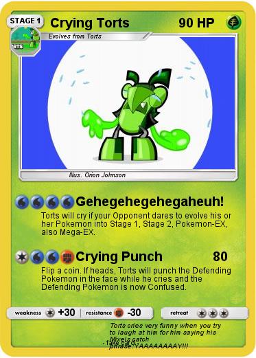 Pokemon Crying Torts