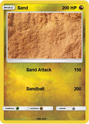 Pokemon Sand