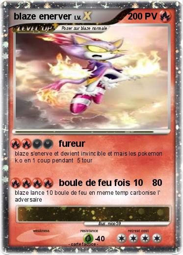 Pokemon blaze enerver