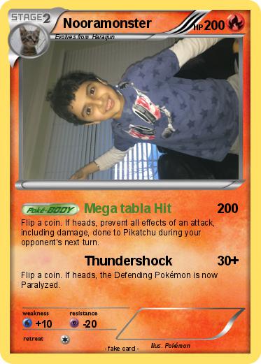 Pokemon Nooramonster