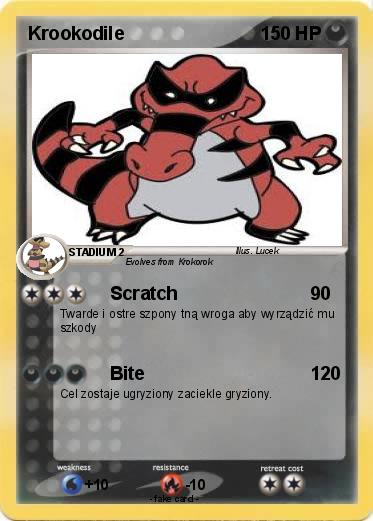 Pokemon Krookodile