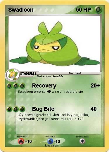 Pokemon Swadloon