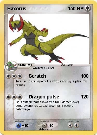Pokemon Haxorus