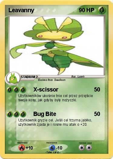 Pokemon Leavanny
