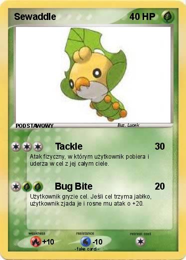 Pokemon Sewaddle