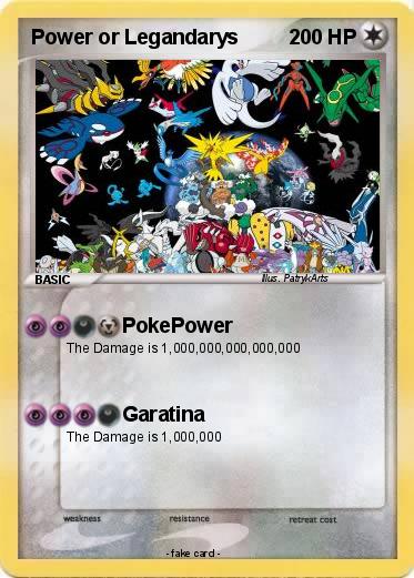 Pokemon Power or Legandarys