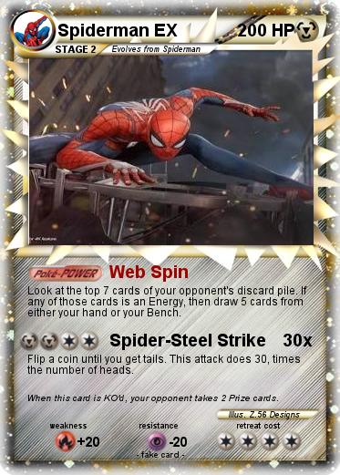 Pokemon Spiderman EX