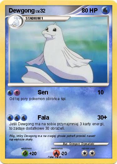 Pokemon Dewgong