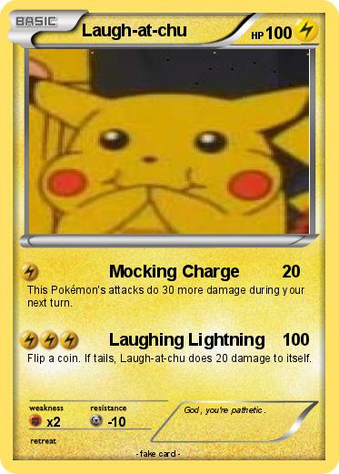 Pokemon Laugh-at-chu