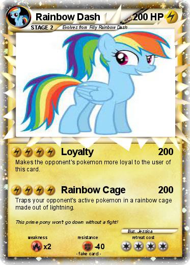 Pokemon Rainbow Dash
