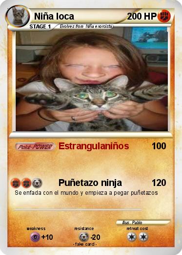 Pokemon Niña loca