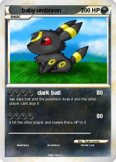 Pokemon baby umbreon
