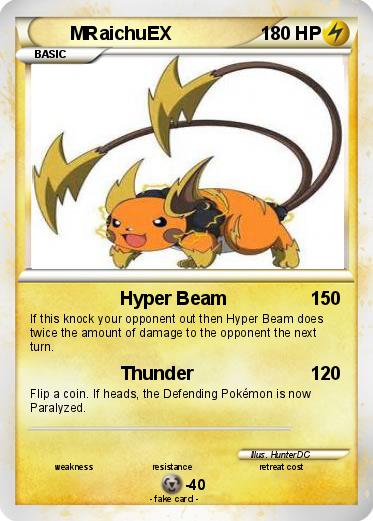 Pokemon MRaichuEX