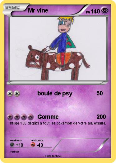 Pokemon Mr vine