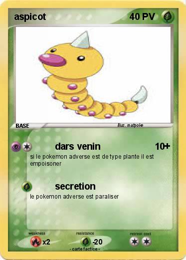 Pokemon aspicot