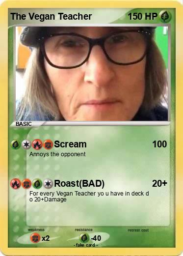 Pokemon The Vegan Teacher