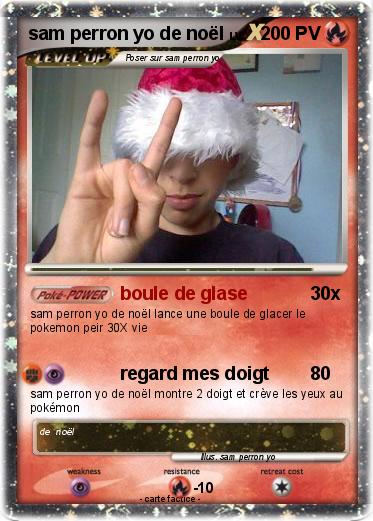 Pokemon sam perron yo de noël