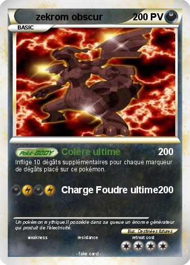 Pokemon zekrom obscur