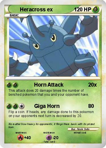 Pokemon Heracross ex