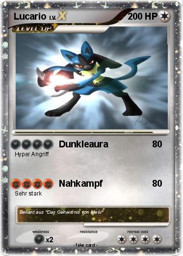 Pokemon Lucario