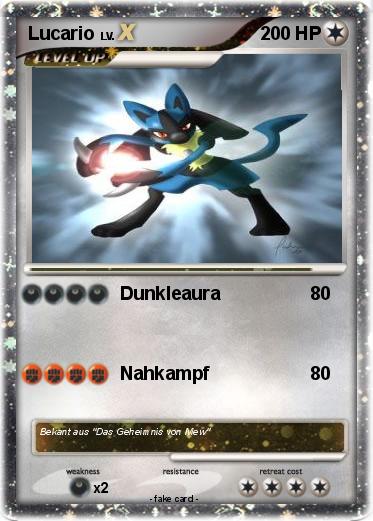 Pokemon Lucario
