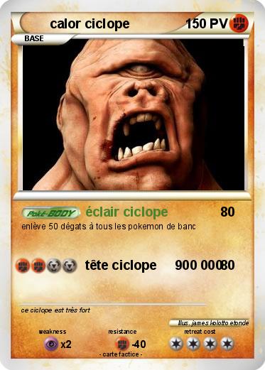 Pokemon calor ciclope