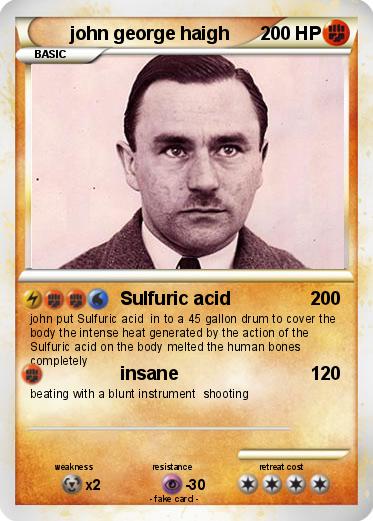 Pokemon john george haigh