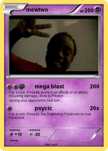 Pokemon mewtwo