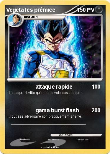 Pokemon Vegeta les prémice