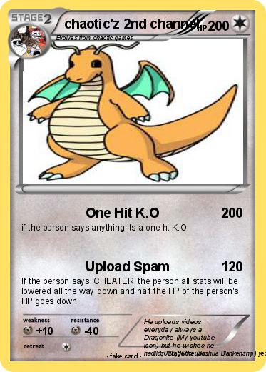 Pokemon chaotic'z 2nd channel