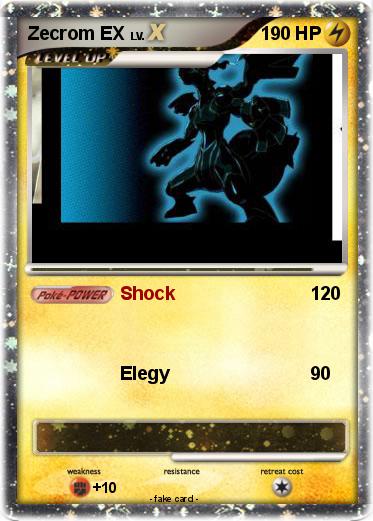 Pokemon Zecrom EX