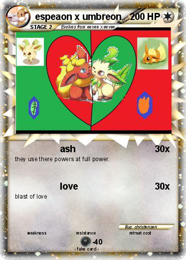 Pokemon espeaon x umbreon