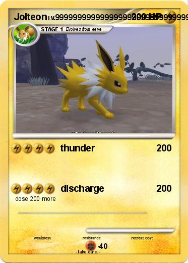 Pokemon Jolteon