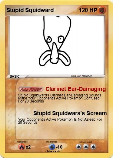 Pokemon Stupid Squidward