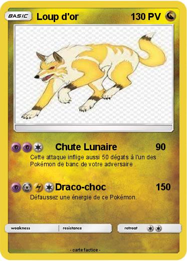 Pokemon Loup d'or