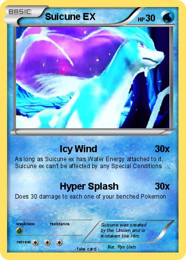 Pokemon Suicune EX