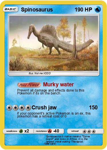 Pokemon Spinosaurus