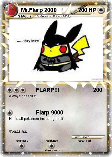 Pokemon Mr.Flarp 2000