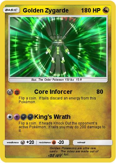 Pokemon Golden Zygarde