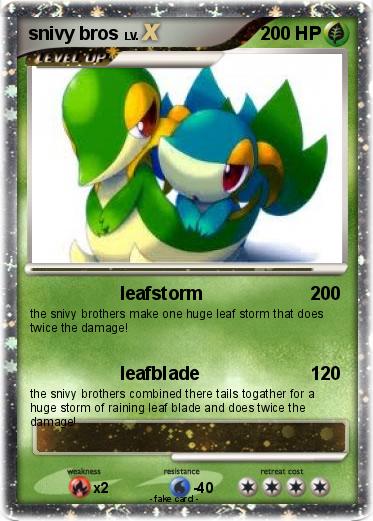 Pokemon snivy bros