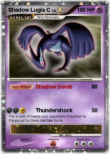 Pokemon Shadow Lugia C