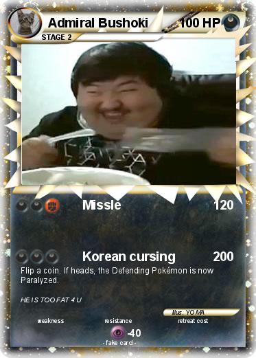 Pokemon Admiral Bushoki